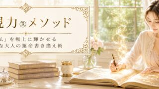 あなたの人生を思い通りに操る具現化の仕組み【虹視力メソッド】